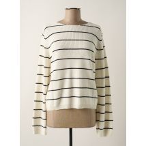 VILA - Pull noir en coton - Femme - Taille 42 - Modz