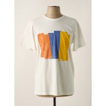 ECOALF - T-shirt blanc en coton - Homme - Taille S - Modz