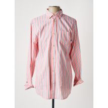 SCOTCH & SODA - Chemise manches longues rose en coton - Homme - Taille L - Modz