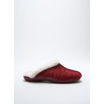 SOIR ET MATIN - Chaussons/Pantoufles rouge en textile - Femme - Taille 40 - Modz