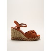 VANESSA WU - Espadrilles orange en textile - Femme - Taille 39 - Modz