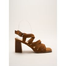 VANESSA WU - Sandales/Nu pieds marron en textile - Femme - Taille 41 - Modz