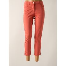 CONCEPT K - Pantalon 7/8 orange en coton - Femme - Taille 38 - Modz