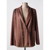 IMPERIAL - Blazer marron en viscose - Femme - Taille 38 - Modz