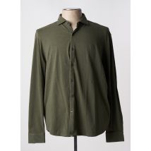 DSTREZZED - Chemise manches longues vert en coton - Homme - Taille 3XL - Modz