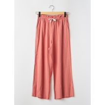 MUS & BOMBON - Pantalon 7/8 rose en lin - Femme - Taille 34 - Modz