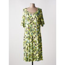 APRICO - Robe mi-longue vert en viscose - Femme - Taille 44 - Modz