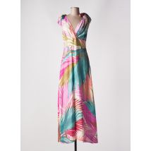 GEISHA - Robe longue bleu en viscose - Femme - Taille 34 - Modz