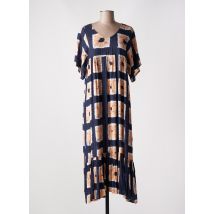 MAISON HOTEL - Robe longue bleu en viscose - Femme - Taille 38 - Modz