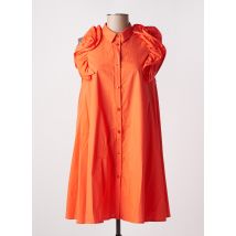 IMPERIAL - Robe mi-longue orange en coton - Femme - Taille 40 - Modz