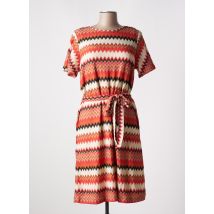 GEISHA - Robe mi-longue rouge en polyester - Femme - Taille 42 - Modz