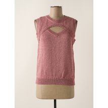 NEKANE - Pull rose en polyester - Femme - Taille 40 - Modz