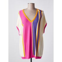 SCORZZO - Pull rose en viscose - Femme - Taille 40 - Modz