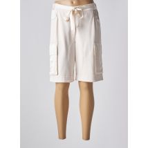 TRICOT CHIC - Bermuda beige en viscose - Femme - Taille 40 - Modz