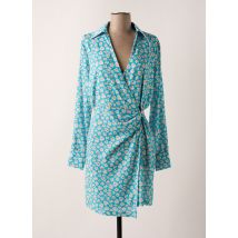 RELISH - Robe courte bleu en polyester - Femme - Taille 38 - Modz