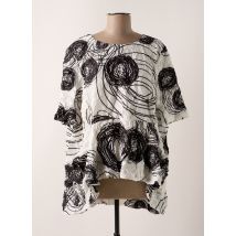 GERSHON BRAM - Tunique manches courtes blanc en viscose - Femme - Taille 44 - Modz
