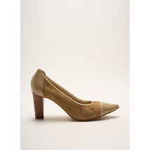 FRANCE MODE - Escarpins beige en cuir - Femme - Taille TU - Modz