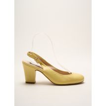 GADEA - Escarpins jaune en cuir - Femme - Taille 37 - Modz