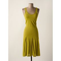 MAIS IL EST OU LE SOLEIL - Robe pull vert en viscose - Femme - Taille 36 - Modz