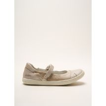 RAMDAM - Ballerines beige en cuir - Fille - Taille 32 - Modz