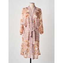 CREAM - Veste kimono beige en polyester - Femme - Taille TU - Modz