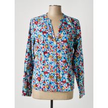 NICE THINGS - Chemisier bleu en coton - Femme - Taille 46 - Modz