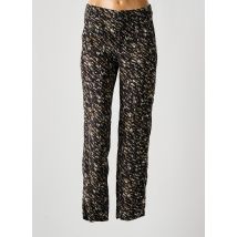 IKKS - Pantalon droit noir en viscose - Femme - Taille 40 - Modz