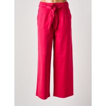 DES PETITS HAUTS - Pantalon large rose en lyocell - Femme - Taille 40 - Modz