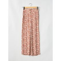 DES PETITS HAUTS - Pantalon large marron en viscose - Femme - Taille 34 - Modz