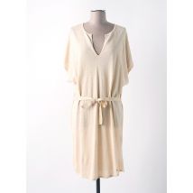 DES PETITS HAUTS - Robe pull beige en lin - Femme - Taille 36 - Modz