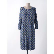 WHITE STUFF - Robe mi-longue bleu en viscose - Femme - Taille 44 - Modz
