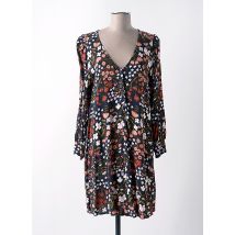 DES PETITS HAUTS - Robe mi-longue noir en viscose - Femme - Taille 36 - Modz