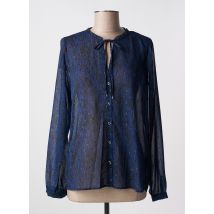 IKKS - Chemisier bleu en polyester - Femme - Taille 38 - Modz