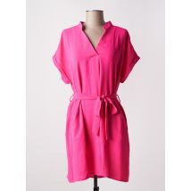 KILKY - Robe mi-longue rose en polyester - Femme - Taille 38 - Modz