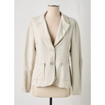 IZZY - Blazer beige en coton - Femme - Taille 36 - Modz