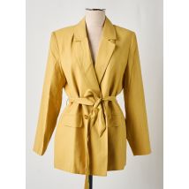GRACE & MILA - Blazer jaune en viscose - Femme - Taille 36 - Modz
