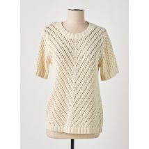 Y.A.S - Pull beige en coton - Femme - Taille 36 - Modz