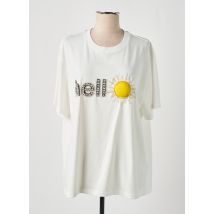 WIYA - T-shirt blanc en polyester - Femme - Taille TU - Modz