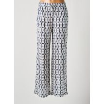 JUBYLEE - Pantalon large bleu en viscose - Femme - Taille 36 - Modz