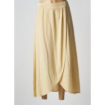 INTUITION - Jupe longue beige en coton - Femme - Taille TU - Modz