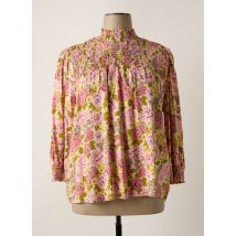 MICHA - Blouse rose en viscose - Femme - Taille 48 - Modz
