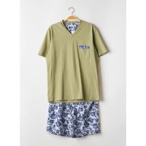 CHRISTIAN CANE - Pyjama bleu en coton - Femme - Taille 38 - Modz