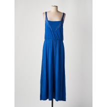 LOLA ESPELETA - Robe longue bleu en coton - Femme - Taille 38 - Modz