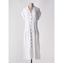 ESPRIT - Robe longue blanc en lin - Femme - Taille 34 - Modz