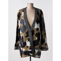 LOLA ESPELETA - Gilet manches longues vert en acrylique - Femme - Taille 36 - Modz