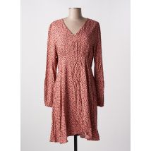 B.YOUNG - Robe mi-longue rose en viscose - Femme - Taille 42 - Modz