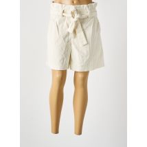 GRACE & MILA - Short beige en coton - Femme - Taille 38 - Modz