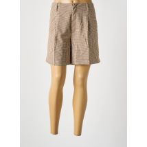 ONLY - Short marron en polyester - Femme - Taille 44 - Modz