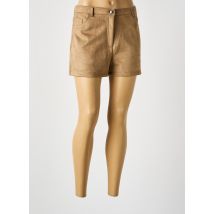ONLY - Short marron en polyester - Femme - Taille 38 - Modz