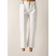 CLUB OF COMFORT - Pantalon 7/8 blanc en coton - Femme - Taille 48 - Modz